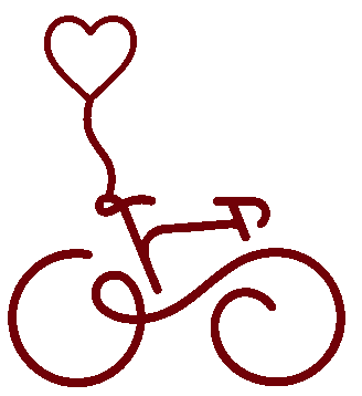 Sweet Spot’s bicycle and heart